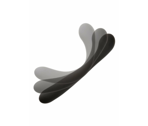 CalExotics Bendy Pleasure Probe Flexible Silicone Dual-Ended 22 cm Black