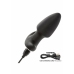 Rock Bottom Thrusting & Vibrating Probe Silicone Waterproof Black
