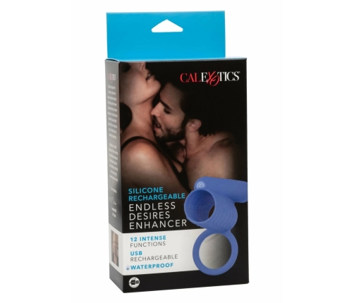Endless Desires Enhancer Silicone Rechargeable Dual Ring System