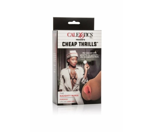 CalExotics Cheap Thrills Naughty Nurse Intimate Sleeve Pureskin TPE