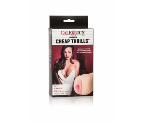 CalExotics Cheap Thrills The Harlot Intimate Sleeve Pureskin TPE 13 cm