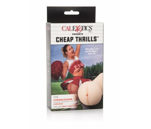 CalExotics Cheap Thrills The Cheerleader Intimate Sleeve TPE 13cm