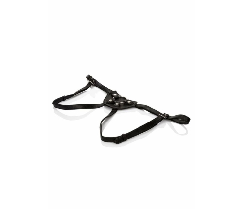 Her Royal Harness The Countess Adjustable Vegan Leather Harness Black