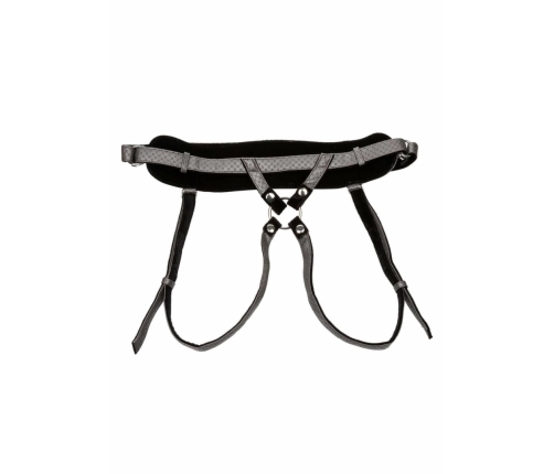 CalExotics The Regal Princess Harness Adjustable Vegan Leather Black