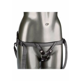 CalExotics The Regal Princess Harness Adjustable Vegan Leather Black CalExotics The Regal Princess Harness Adjustable Vegan Leather Black