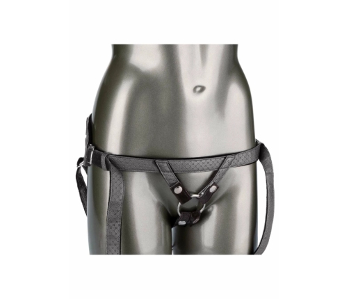 CalExotics The Regal Princess Harness Adjustable Vegan Leather Black