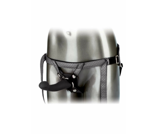 CalExotics Her Royal Harness The Royal Vibrating Set, Vegan Leather, Purple