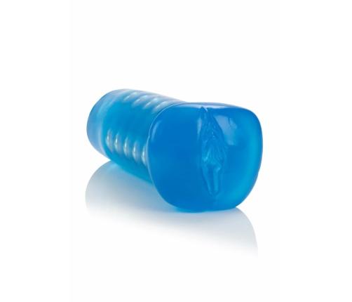 BasicEssentials Beaded Intimate Stroker Transparent TPR 13cm