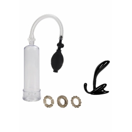 CalExotics His Essential Pump Kit - Complete Enhancement Set, Black CalExotics His Essential Pump Kit - Complete Enhancement Set, Black