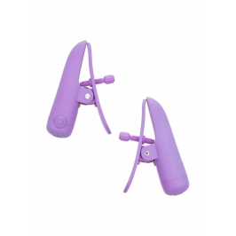 Nipple Play Nipplettes Rechargeable Adjustable Vibrating Clamps Pink Nipple Play Nipplettes Rechargeable Adjustable Vibrating Clamps Pink