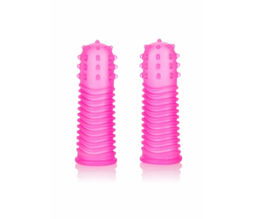 CalExotics Intimate Play Finger Tingler Set Flexible Silicone 2pcs