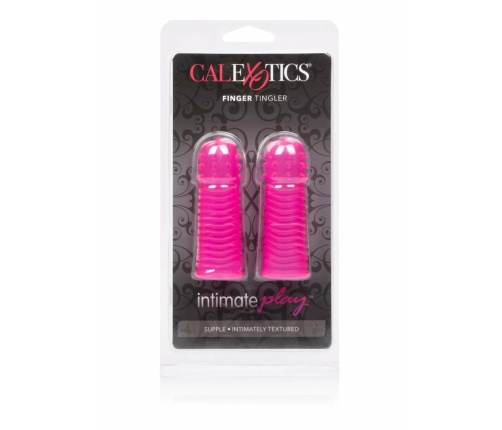 CalExotics Intimate Play Finger Tingler Set Flexible Silicone 2pcs