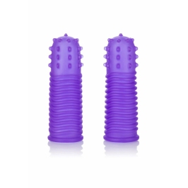 CalExotics Intimate Play Finger Tingler Set Flexible Silicone 2pcs CalExotics Intimate Play Finger Tingler Set Flexible Silicone 2pcs