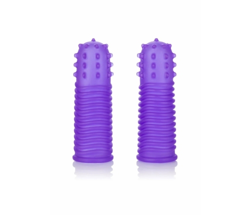 CalExotics Intimate Play Finger Tingler Set Flexible Silicone 2pcs