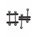 CalExotics Crossbar Nipple Vices Adjustable Clamp System Metal