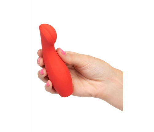 Red Hot Ignite Precision Clitoral Massager, 10 Modes, Waterproof, Red