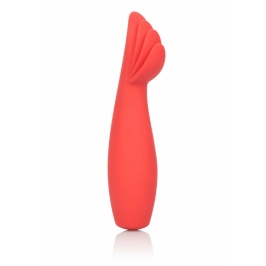 CalExotics Red Hot Blaze Compact Silicone Vibrating Device Red CalExotics Red Hot Blaze Compact Silicone Vibrating Device Red