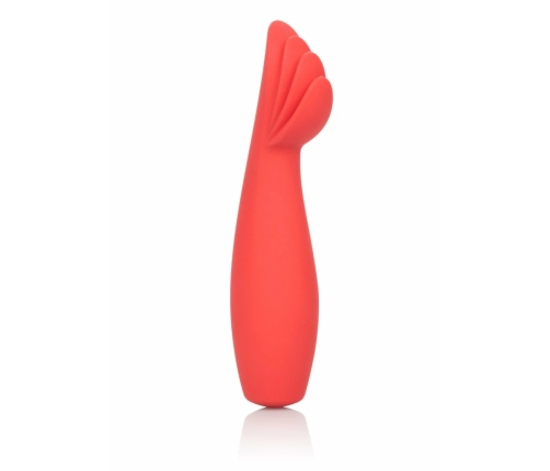CalExotics Red Hot Blaze Compact Silicone Vibrating Device Red