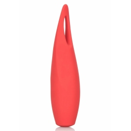 CalExotics Red Hot Spark Compact Silicone Personal Massager Red CalExotics Red Hot Spark Compact Silicone Personal Massager Red