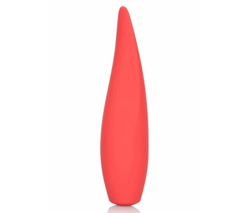 CalExotics Red Hot Ember Compact Silicone Multi-Function Massager Red