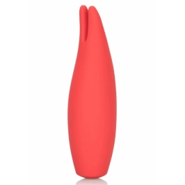 CalExotics Red Hot Flare Dual-Tip Silicone Massager, Rechargeable, Red CalExotics Red Hot Flare Dual-Tip Silicone Massager, Rechargeable, Red