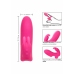 CalExotics Silicone Marvelous Pleaser Finger Vibe, 10 Modes, Pink