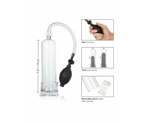 Dr. Joel Kaplan Erection Pump Clear Cylinder Intimate Enhancement System
