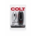 COLT Turbo Bullet Intimate Power Bullet, Multi-Speed, Silver Finish