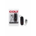 COLT Turbo Bullet Intimate Power Bullet, Multi-Speed, Silver Finish