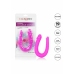 CalExotics Double Dong AC/DC Silicone U-Shape 30cm Satin Finish