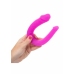 CalExotics Double Dong AC/DC Silicone U-Shape 30cm Satin Finish