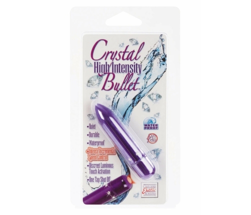 CalExotics Crystal High Intensity Bullet White 9cm ABS Mini Device