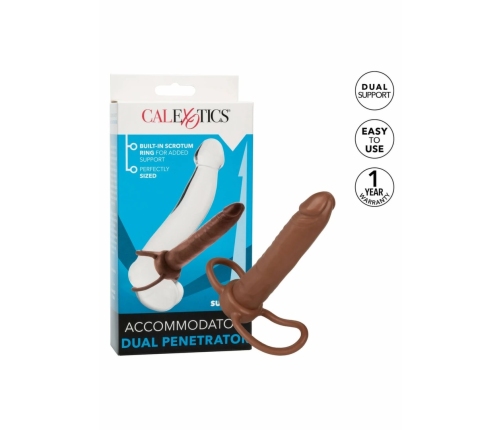 CalExotics California Exotic Accommodator Dual Penetrator Adjustable System 13cm