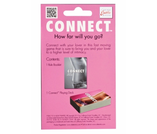 Connect Game Card Set for Couples & Groups, 2-6 Players, 6.25” x 3.75”