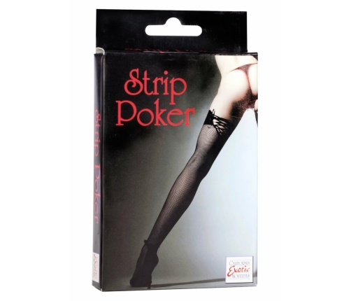 Strip Poker Games Classic Card Set for Adults, 2-6 Players, Compact Size