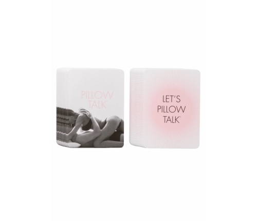 Pillow Talk Communication Card Game for Couples, 2 Decks, 2 Players