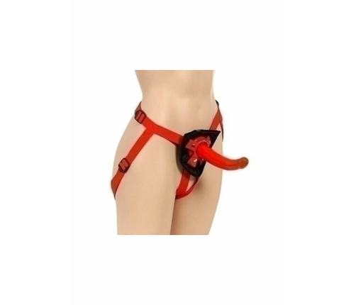 Sophia's Red Rider Adjustable Harness Set with Curved Attachment Red