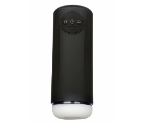 Optimum Power Vibrating & Thrusting Stroker Rechargeable Black IPX7