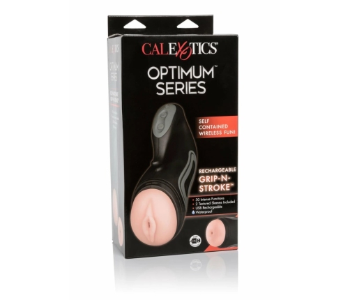 CalExotics Optimum Power Rechargeable Grip-N-Stroke Intimate Device