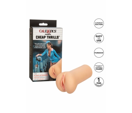 CalExotics Cheap Thrills Flight Attendant Intimate Compact Device 14cm