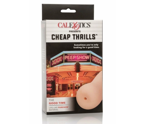 CalExotics Cheap Thrills The Good Time Intimate Stroker 12cm PureSkin
