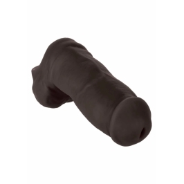 Packer Gear 5 inch Ultra-Soft Silicone STP Black Intimate Device