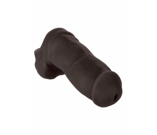 Packer Gear 5 inch Ultra-Soft Silicone STP Black Intimate Device