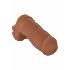 Packer Gear 5 inch Ultra-Soft Silicone STP Black Anatomical Model