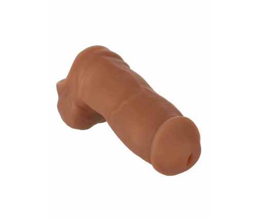 Packer Gear 5 inch Ultra-Soft Silicone STP Black Anatomical Model