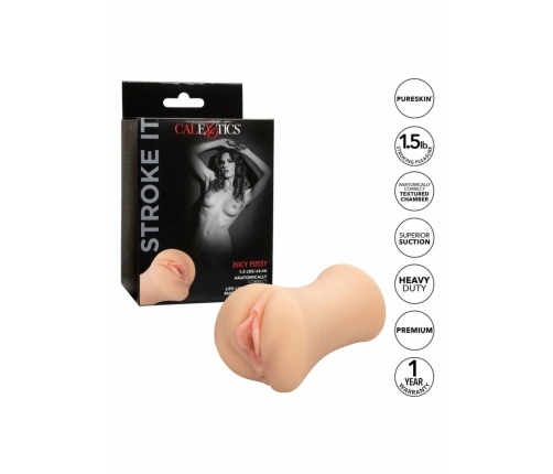 CalExotics Stroke It Juicy Model Intimate Sleeve Pink 1.5lb 716770098788
