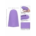 Dr. Laura Berman Rechargeable Finger Vibe Dual Motor, 10 Modes, Purple
