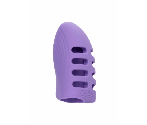Dr. Laura Berman Rechargeable Finger Vibe Dual Motor, 10 Modes, Purple