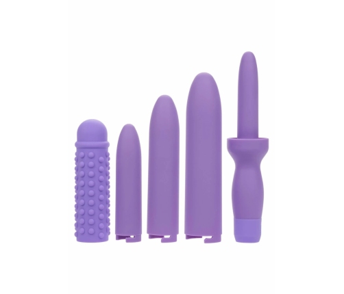 Dr. Laura Berman Rechargeable Dilators Set 4 Sizes + Silicone Sleeve