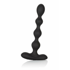 Eclipse Slender Beads Silicone Flexible Vibration Probe Black Eclipse Slender Beads Silicone Flexible Vibration Probe Black